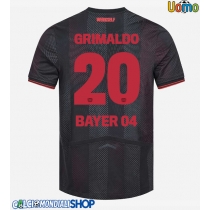 Maglie da calcio Bayer Leverkusen Alejandro Grimaldo #20 Prima Maglia 2025-26 Manica Corta